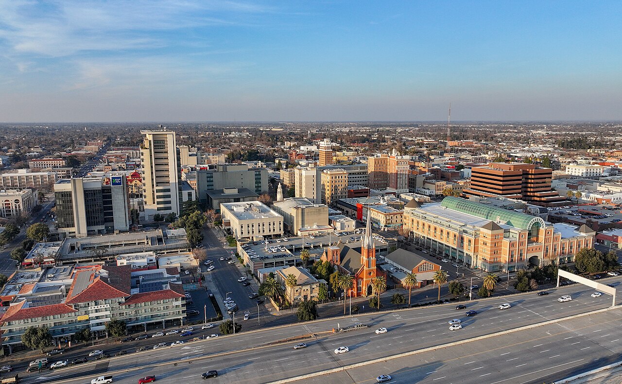 Residential neighborhood in Stockton, California